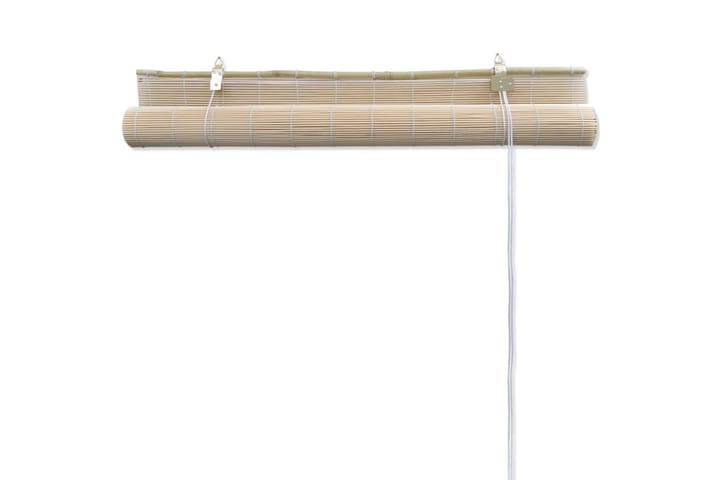 Bamburullaverhot 4 kpl 120x160 cm - Beige - Verhot
 - Rullaverho