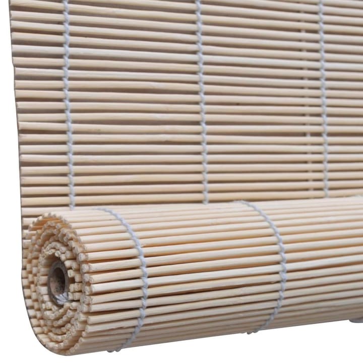 Rullaverho bambu 100x220 cm luonnollinen - Ruskea - Rullaverho - Verhot