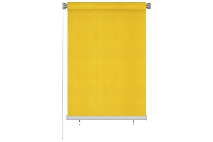 Rullaverho ulkotiloihin 100x140 cm keltainen HDPE - Keltainen - Verhot
 - Rullaverho