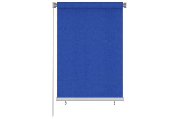 Rullaverho ulkotiloihin 100x140 cm sininen HDPE - Sininen - Rullaverho - Verhot