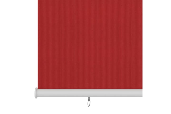 Rullaverho ulkotiloihin 60x140 cm punainen HDPE - Punainen - Verhot
 - Rullaverho
