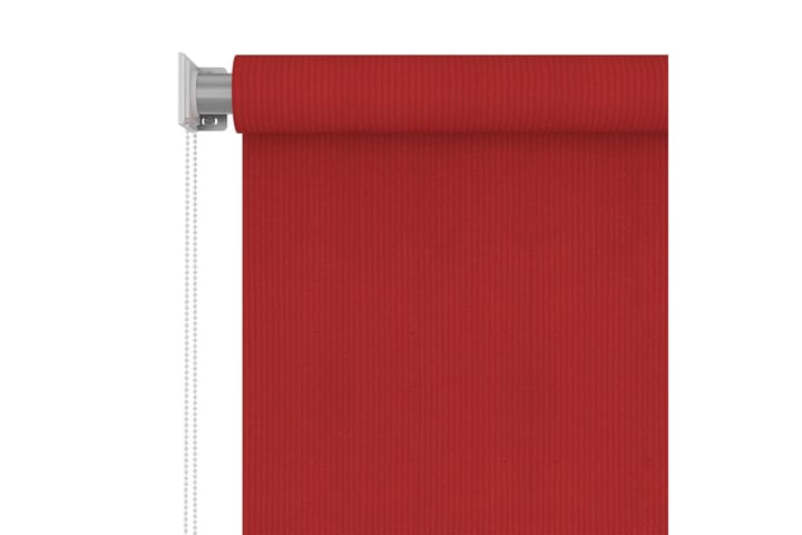 Rullaverho ulkotiloihin 80x140 cm punainen HDPE - Punainen - Rullaverho - Verhot