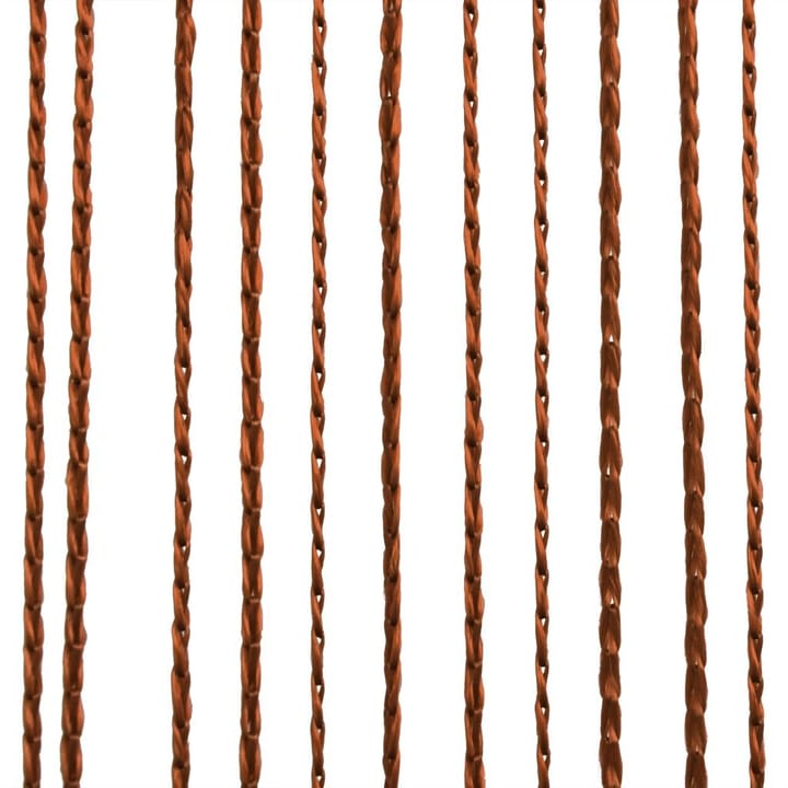 String-verhot 2 kpl 100x250 cm Ruskea - Ruskea - Pimennysverhot - Verhot