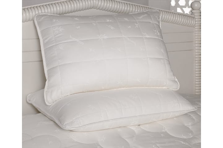 Tyyny Cotton Box 50x70 cm - Valkoinen - Hotellityyny & pitkänmallinen tyyny - Vuodevaatteet - Ergonominen tyyny