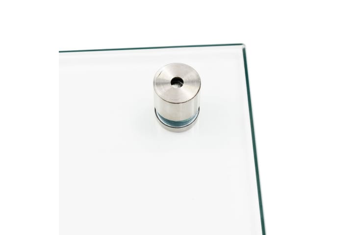 Keittiön roiskesuoja läpinäkyvä 100x50 cm karkaistu lasi - Läpinäkyvä - Liesituuletin - Liesituuletintarvikkeet