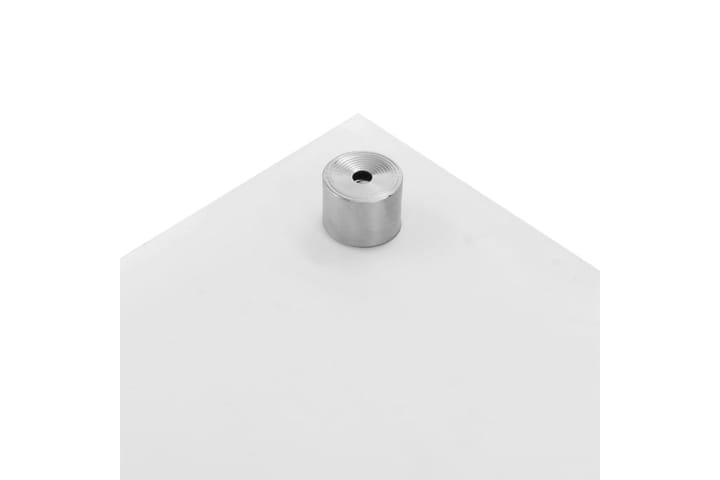 Keittiön roiskesuoja valkoinen 70x60 cm karkaistu lasi - Valkoinen - Liesituuletintarvikkeet - Liesituuletin