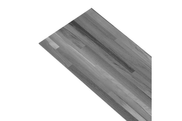 PVC-lattialankut 4,46m² 3mm raidallinen harmaa - Ritilä parvekkeelle - Lattia - Terassilaatat
