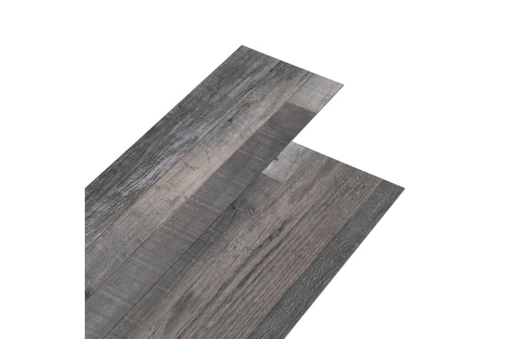PVC-lattialankut 5,02m² 2mm itseliimautuva teollinen puu - Terassilaatat - Ritilä parvekkeelle - Lattia