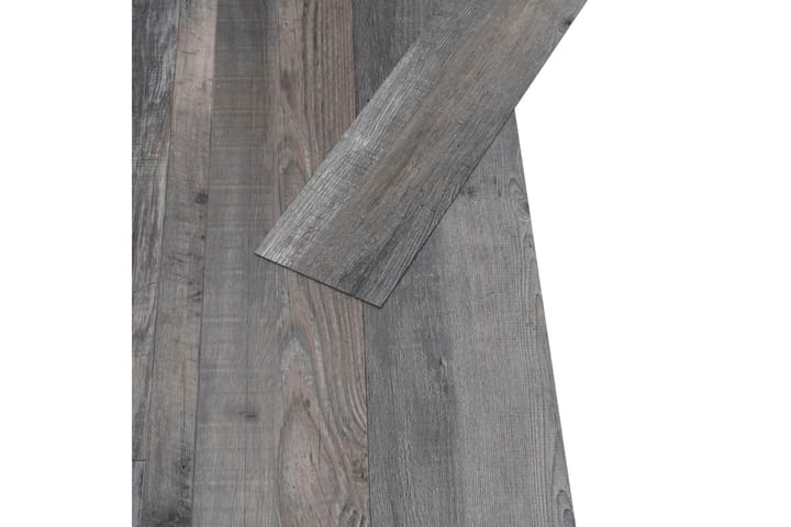 PVC-lattialankut 5,02m² 2mm itseliimautuva teollinen puu - Ritilä parvekkeelle - Lattia - Terassilaatat
