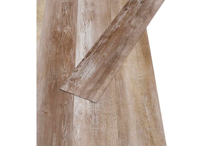 PVC-lattialankut 5,02m² 2mm itseliimautuva pesty puu - Ritilä parvekkeelle - Lattia - Terassilaatat
