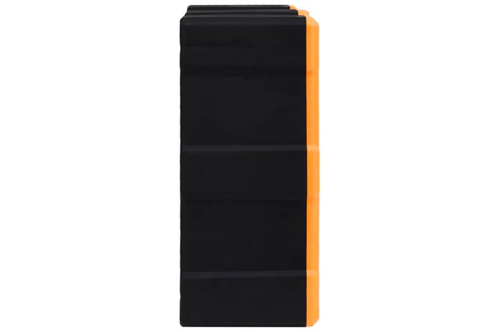 Monilaatikko järjestelijä 64 laatikolla 52x16x37,5 cm - Oranssi - Autotallin sisustus & säilytys - Tarvikkeiden säilytys