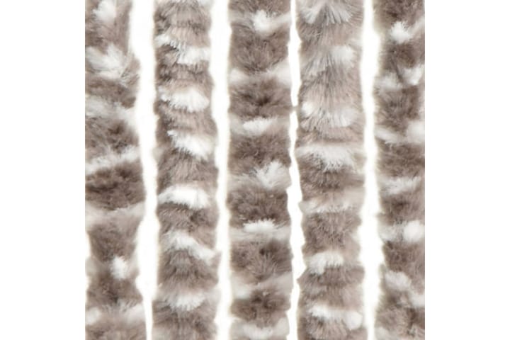 Hyönteisverho harmaanruskea ja valkoinen 56x185 cm Chenille - Taupe - Hyttyssuoja - Hyttysverkko
 - Retkeilytarvikkeet