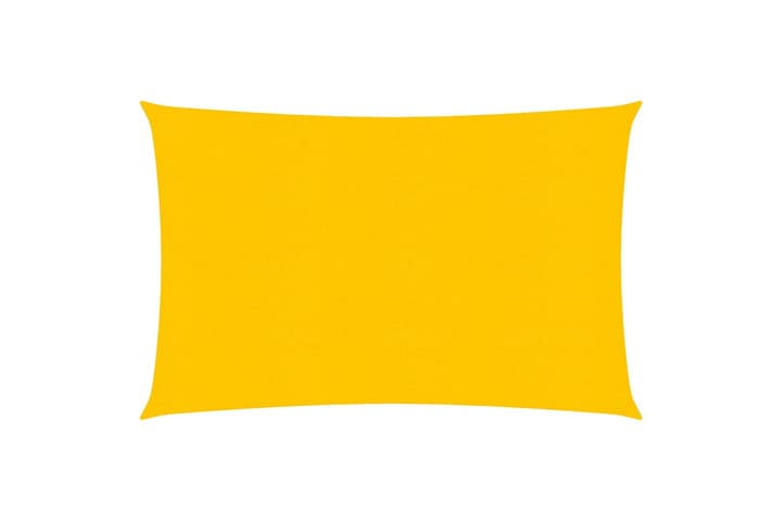 Aurinkopurje 160 g/m² keltainen 2,5x4 m HDPE - Keltainen - Aurinkopurje