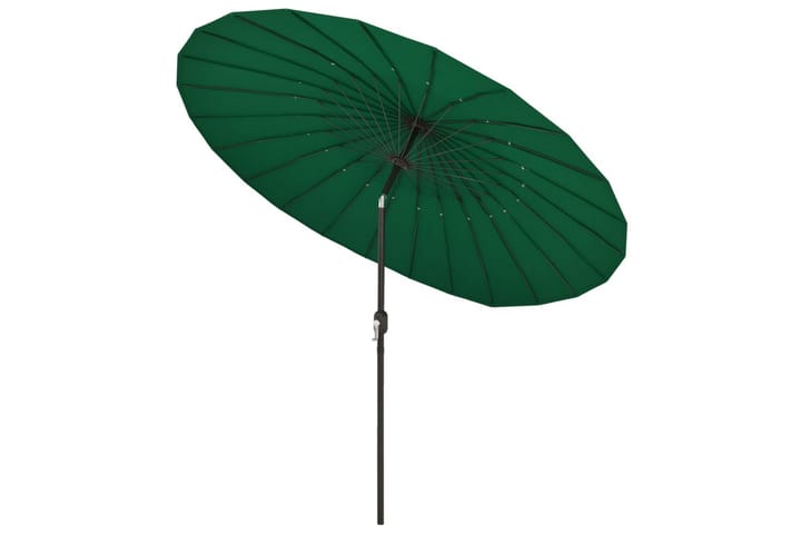 Aurinkovarjo alumiinitanko 270 cm vihreä - Vihreä - Aurinkovarjo