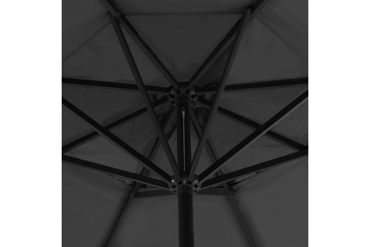 Aurinkovarjo alumiinitanko 500 cm antrasiitti - Antrasiitti - Aurinkovarjo