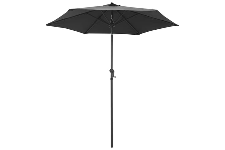 Aurinkovarjo antrasiitti 200x211 cm alumiini - Antrasiitti - Aurinkovarjo