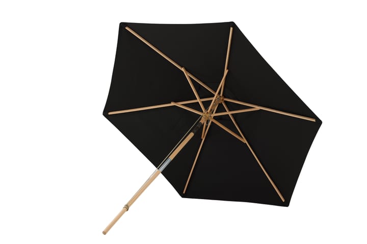 Aurinkovarjo Corypho 250 cm Musta - Venture Home - Aurinkovarjo