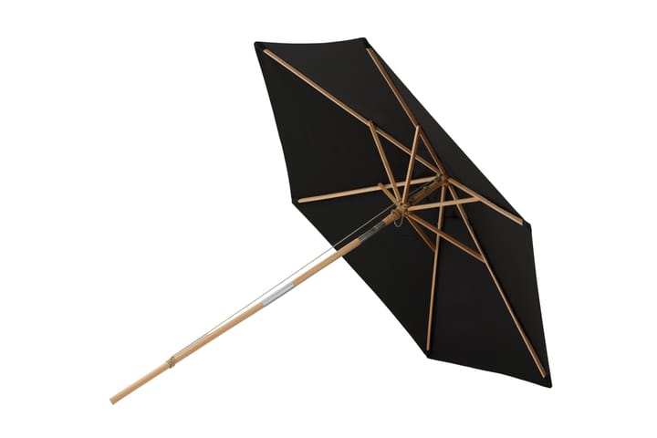 Aurinkovarjo Corypho 250 cm Musta - Venture Home - Aurinkovarjo