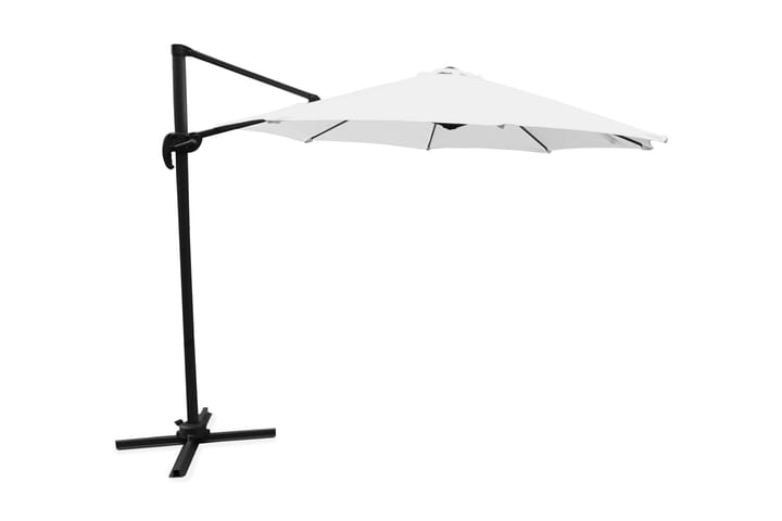 Aurinkovarjo Leeds 300 cm Valkoinen - Venture Home - Aurinkovarjo