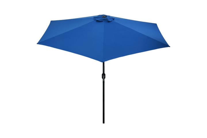 Aurinkovarjo metallirunko 300 cm taivaansininen - Sininen - Aurinkovarjo
