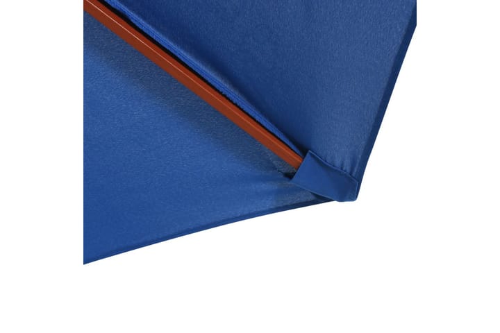 Aurinkovarjo puurunko 300x258 cm sininen - Sininen - Aurinkovarjo