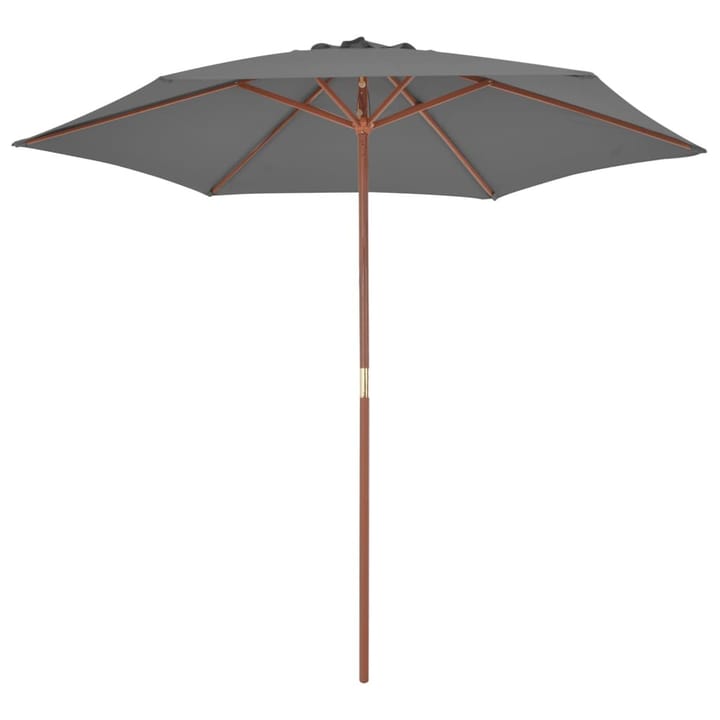 Aurinkovarjo puurunko 270 cm antrasiitti - Antrasiitti - Aurinkovarjo