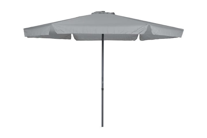 Aurinkovarjo Delta 300 cm Musta/Vaaleanharmaa - Garden Impressions - Aurinkovarjo
