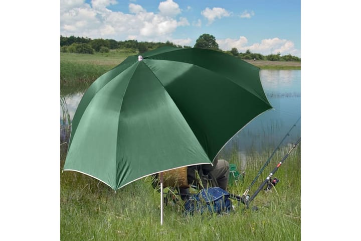 HI Kalastussateenvarjo vihreä UV30 200 cm - Aurinkovarjo