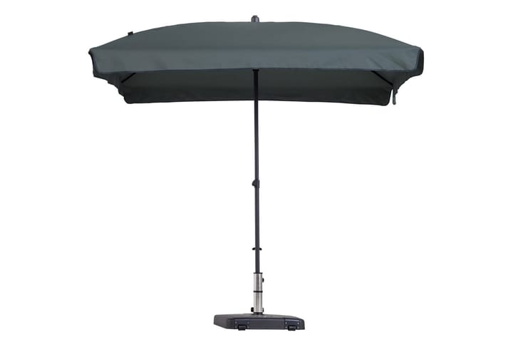 Madison Päivänvarjo Patmos Rectangle 210x140cm Harmaa - Harmaa - Aurinkovarjo