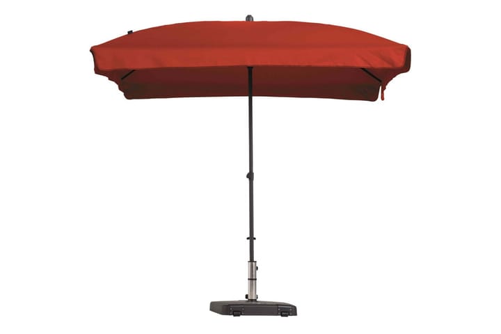 Madison Päivänvarjo Patmos suorakaide 210x140cm - Punainen - Aurinkovarjo