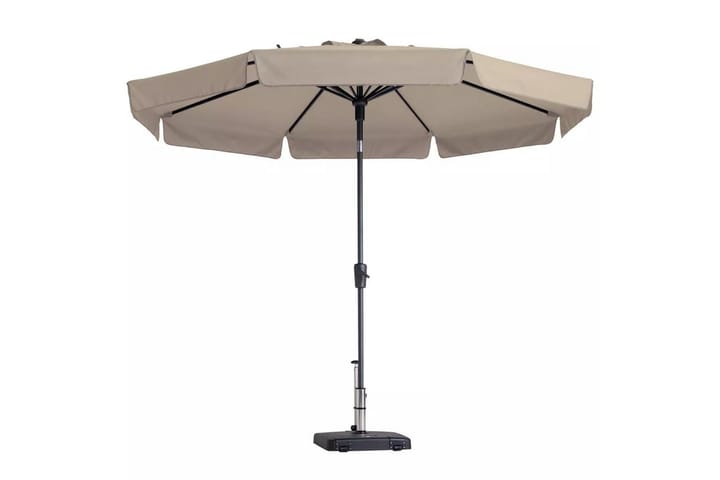 Madison Päivänvarjo Flores 300 cm pyöreä ecru - Beige - Aurinkovarjo