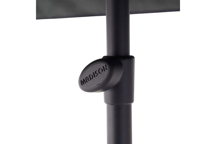 Madison Päivänvarjo Patmos 210x140cm vaaleanharmaa - Harmaa - Aurinkovarjo