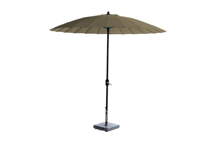 Aurinkovarjo Manilla 250 cm Musta/Taupe - Garden Impressions - Aurinkovarjo