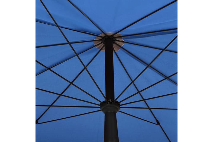 Puutarhan aurinkovarjo tangolla 200x130 cm taivaansininen - Sininen - Aurinkovarjo