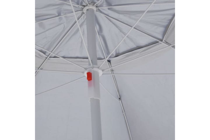 Rantavarjo sivuseinillä hiekka 215 cm - Keltainen - Rantavarjo