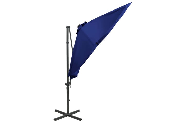 Riippuva aurinkovarjo tangolla ja LED-valoilla 300 cm - Riippuva aurinkovarjo