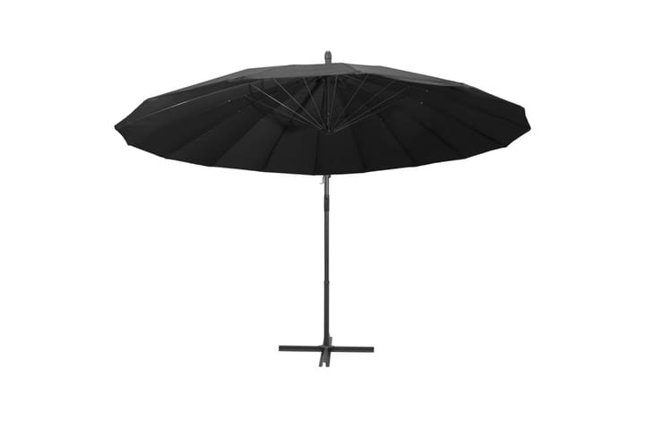Riippuva päivänvarjo antrasiitti 3 m alumiinitanko - Antrasiitti - Riippuva aurinkovarjo