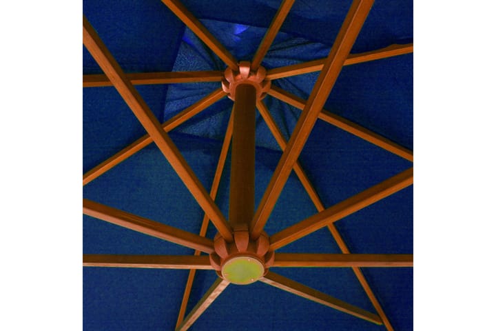 Riippuva päivänvarjo tangolla taivaansininen 3x3 m - Sininen - Aurinkovarjo