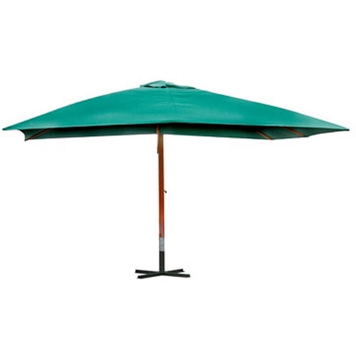 Roikkuva Aurinkovarjo 300 x 400 cm Vihreä - Vihreä - Aurinkovarjo
