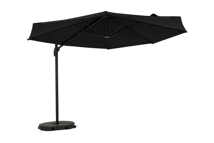 Aurinkovarjo Vienna Lyx 3,5 m - Musta - Aurinkovarjo