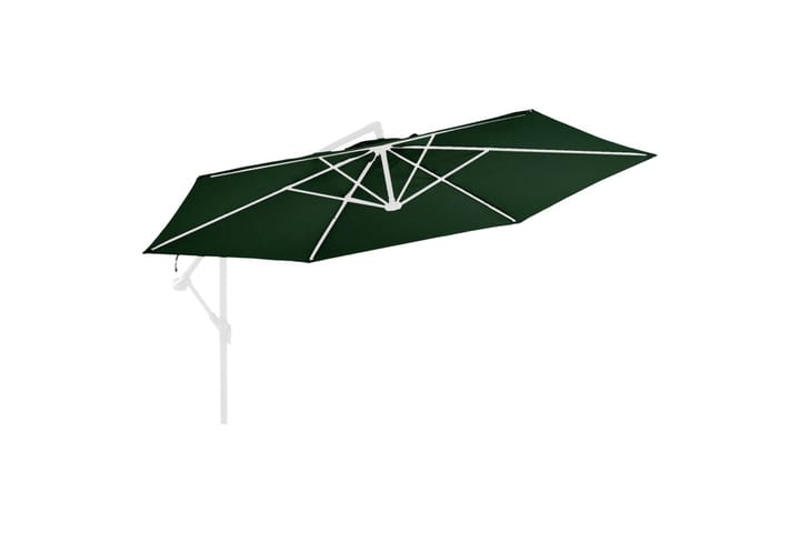 Aurinkovarjon vaihtokangas vihreä 350 cm - Aurinkovarjo