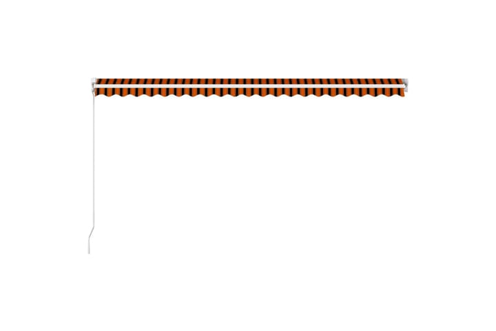 Manuaalisesti sisäänkelattava markiisi 500x300cm - Oranssi - Terassimarkiisi - Markiisi
 - Parvekemarkiisi - Ikkunatarvikkeet