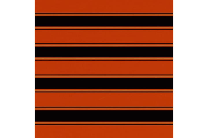 Markiisikangas oranssi ja ruskea 300x250 cm - Ikkunatarvikkeet - Ikkunamarkiisi - Markiisi