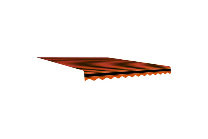Markiisikangas oranssi ja ruskea 300x250 cm - Ikkunatarvikkeet - Ikkunamarkiisi - Markiisi