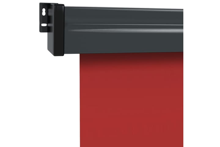 Parvekkeen sivumarkiisi 160x250 cm punainen - Punainen - Markiisi
 - Ikkunamarkiisi - Ikkunatarvikkeet