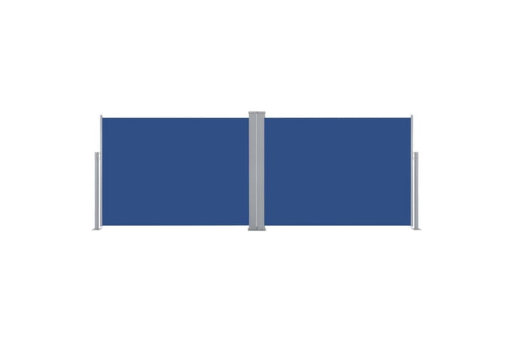 Sisäänvedettävä sivumarkiisi 100x1000 cm sininen - Sininen - Parvekemarkiisi - Markiisi
 - Sivumarkiisi - Ikkunatarvikkeet