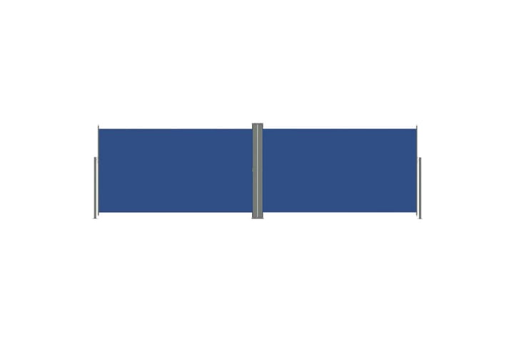 Sisäänvedettävä sivumarkiisi sininen 160x600 cm - Sininen - Parvekemarkiisi - Markiisi
 - Sivumarkiisi - Ikkunatarvikkeet