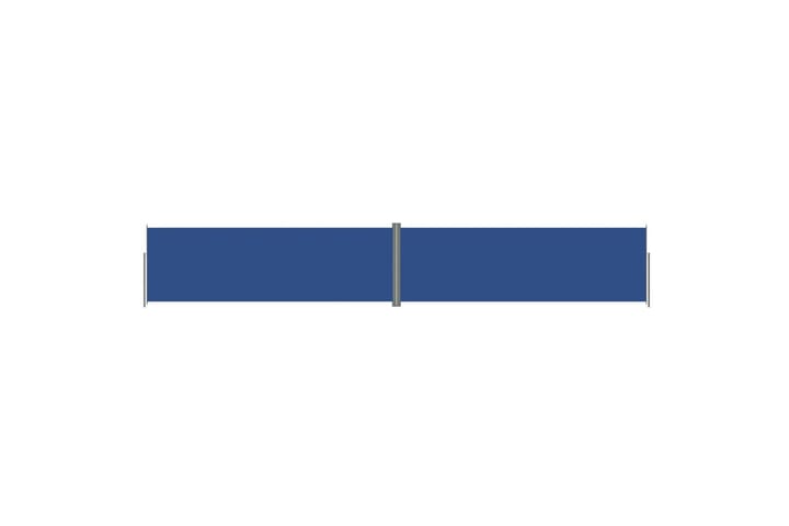 Sisäänvedettävä sivumarkiisi sininen 200x1200 cm - Sininen - Parvekemarkiisi - Markiisi
 - Sivumarkiisi - Ikkunatarvikkeet