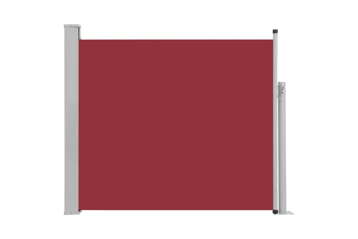Sisäänvedettävä terassin sivumarkiisi 100x300 cm punainen - Punainen - Parvekemarkiisi - Markiisi
 - Sivumarkiisi - Ikkunatarvikkeet