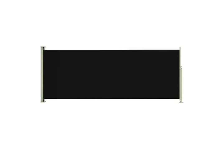 Sisäänvedettävä terassin sivumarkiisi 117x300 cm musta - Musta - Parvekemarkiisi - Markiisi
 - Sivumarkiisi - Ikkunatarvikkeet
